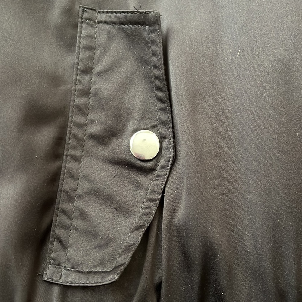 Zara Basic Collection Crop Bomber jacket Size S - image 8